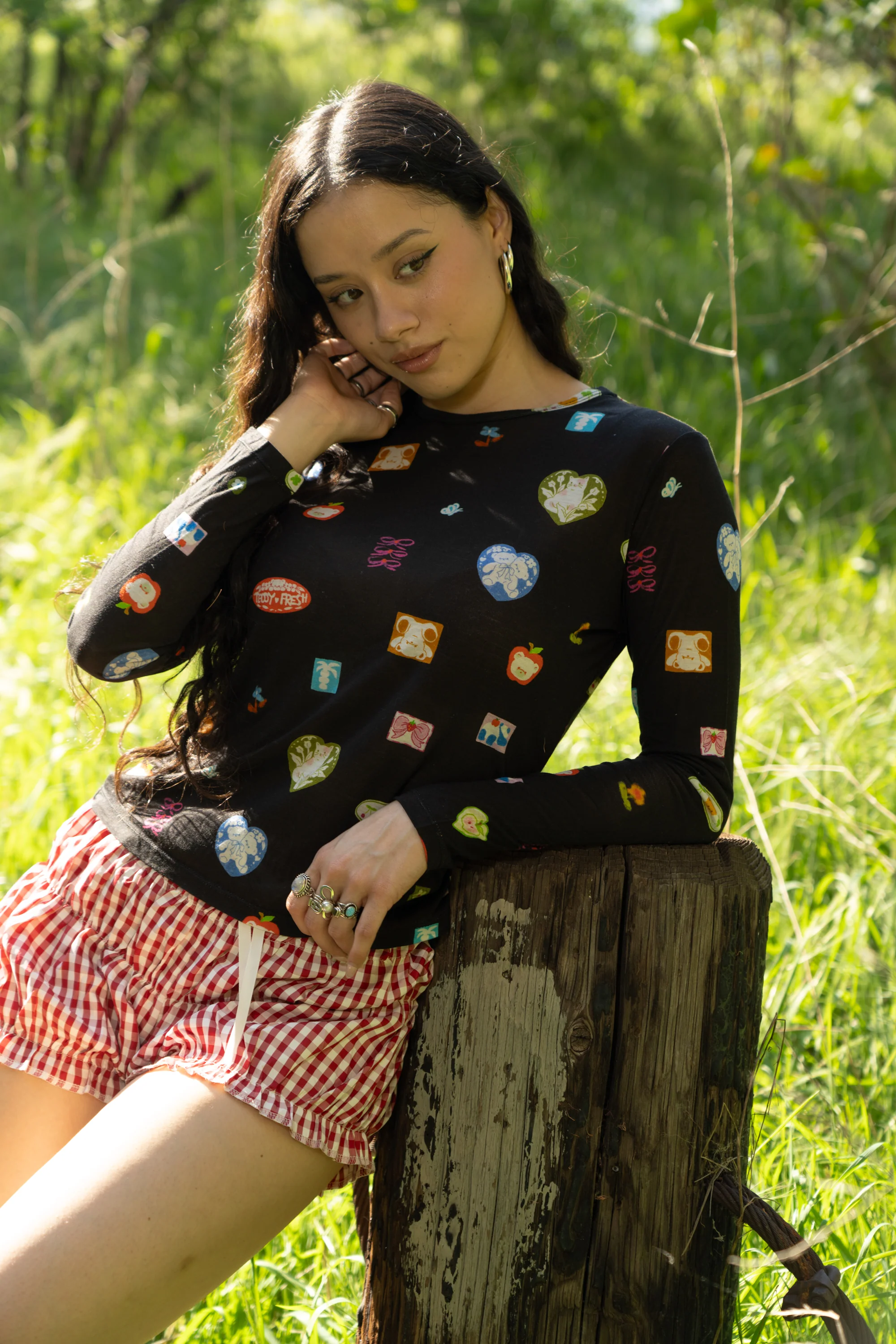 Kim Love Tattoo Long Sleeve Tee - Image 8