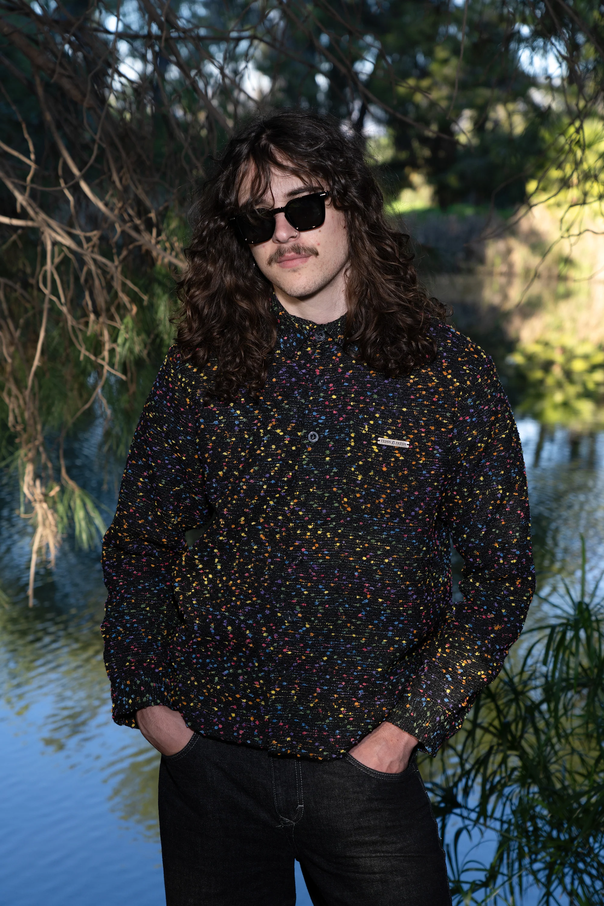 Rainbow Speckle Shacket - Image 3
