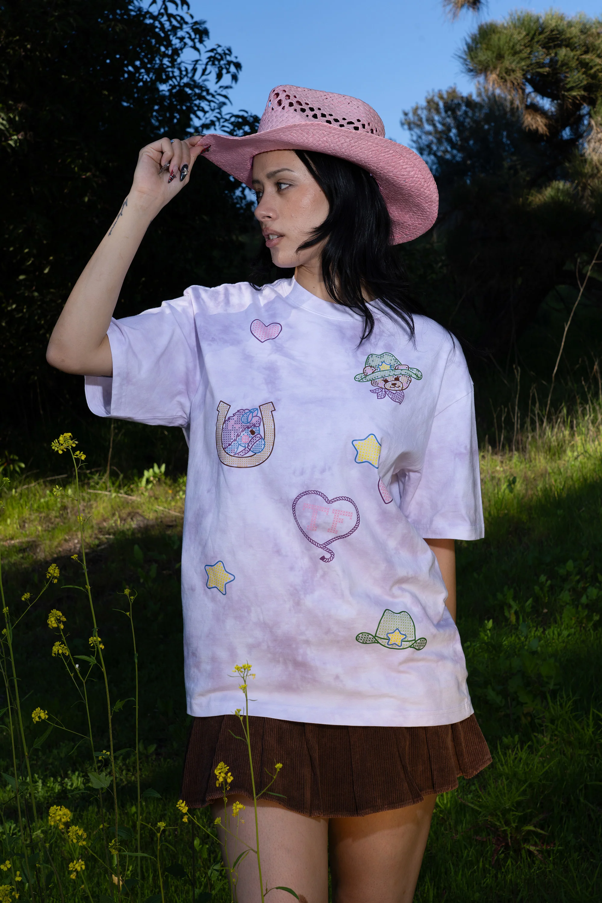 Western Tie Dye Tee - Image 4