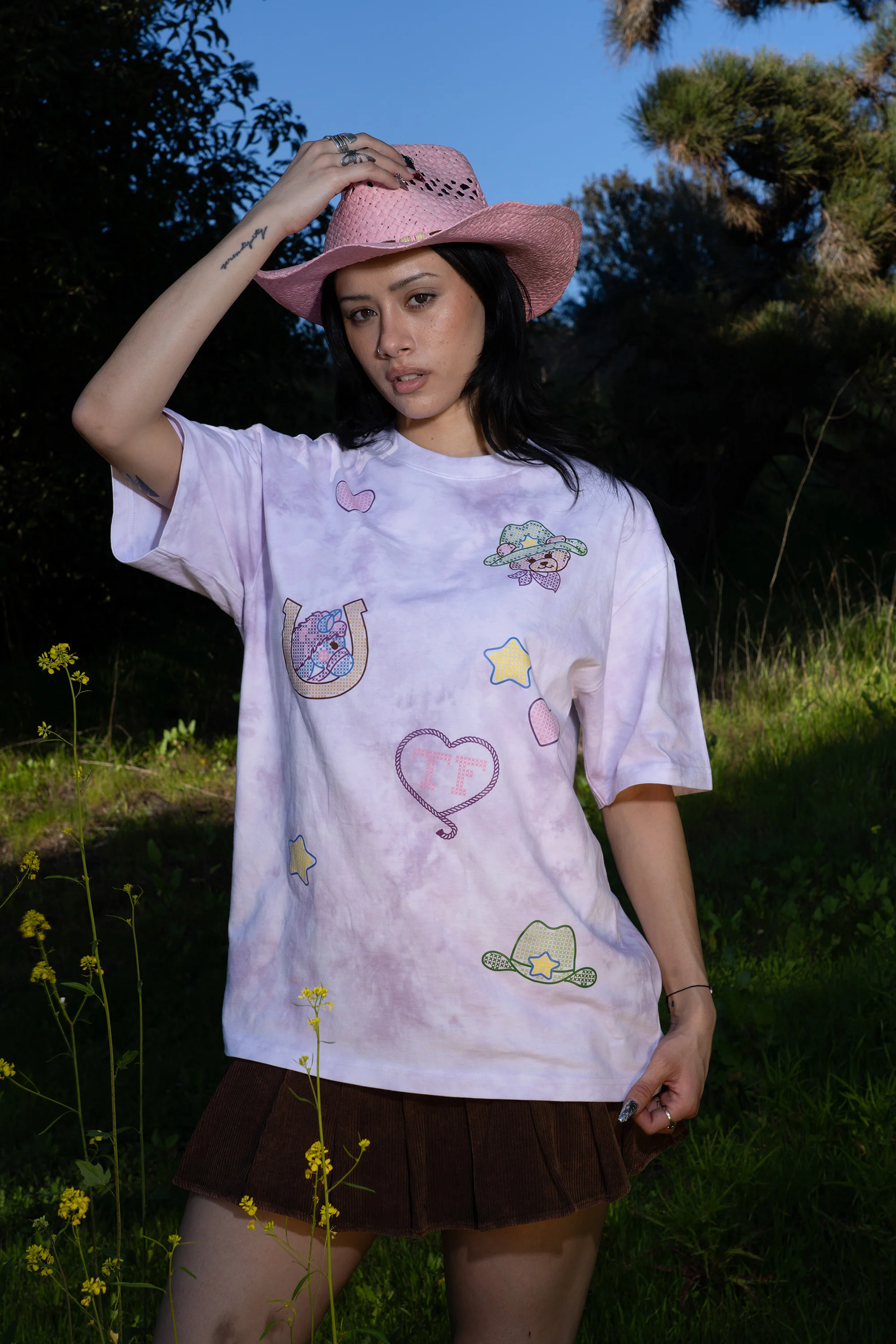 Western Tie Dye Tee - Image 6